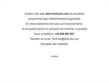 Tablet Screenshot of florfruits.com